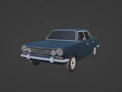 Ika Torino S Low-poly 3D model