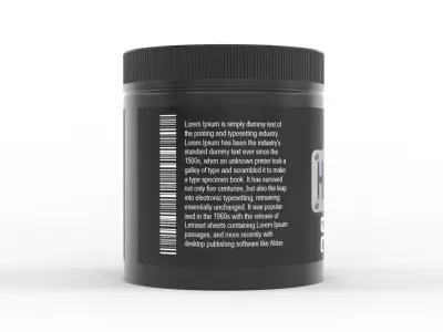Protein Powder 3D model buy