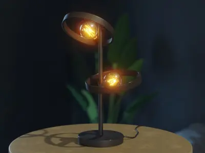 Decoration Modern Table Lamp 3D model
