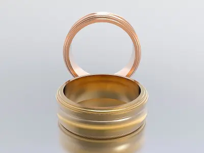 men ring 3D print model