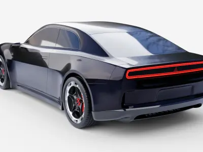 Dodge Charger Daytona SRT - EV 2024 3D model