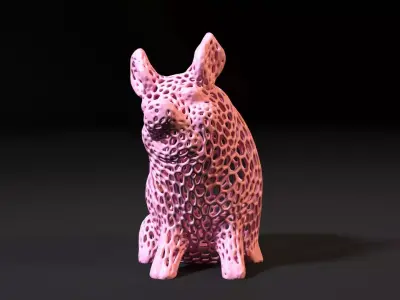Garden pig 3D print model