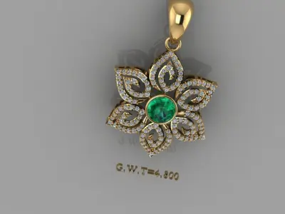 FASION PENDANT 3D model purchase