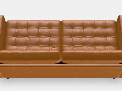 LANDSKRONA 3-seat sofa 7 Low-poly 3D model