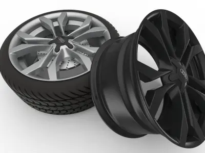 Audi Rim  3D model