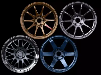 Volk Rays Racing Wheels Package