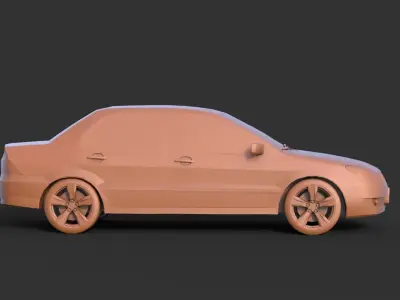 Mitsubishi Lancer IX 2005 3D print model