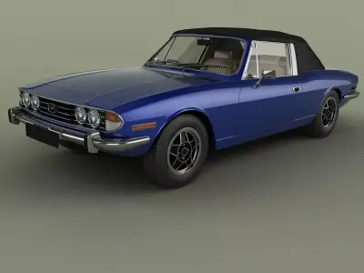 Triumph Stag Soft Top 3D model