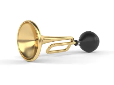 Classic Bicycle Horn 3D model
