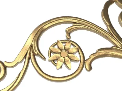  decorative pattern ready for 3D printing 3D model 389