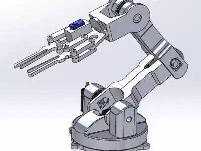 Arduino Braccio 3D print model
