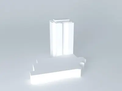 Hotel project in Kaunas Free 3D model