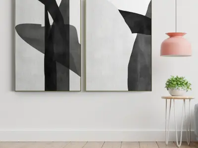 Photo Frame 167 Low-poly 3D model