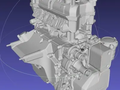 Rotax ACE 900 turbo 3D model