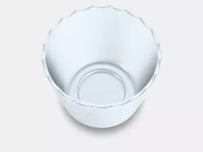 SESAMFRON Plant pot 1 Low-poly 3D model