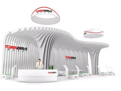 Booth - Area - 15X6-3DMAX2009-09 3D model