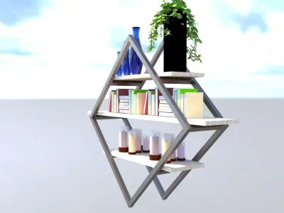 Diamond Rack 3D model