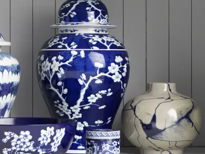 Williams-Sonoma Home decor set 2 3D model