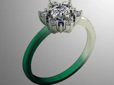 Ring n 10 3D print model
