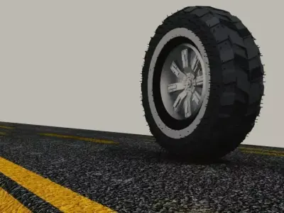 Paperweight Wheel 3D print model