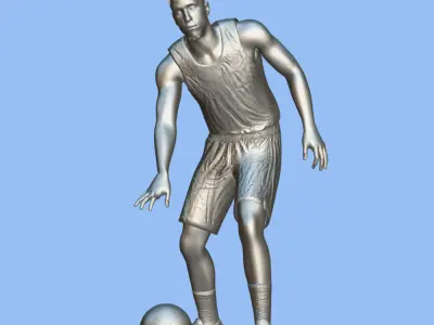 3D rigged Malcolm Brogdon Boston Celtics NBA 3D model