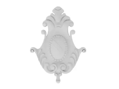 Cartouche Ornament 044 3D model