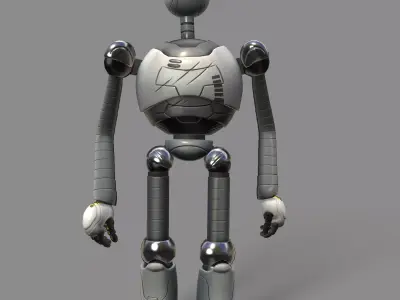 The Wild Robot Low-poly 3D model
