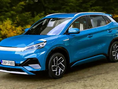 2024 BYD Yuan Plus 3D model