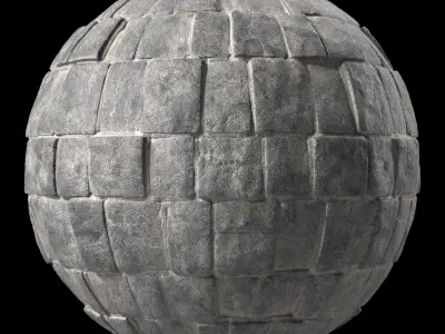 Stone Wall Materials 45- Stone walls Sbsar Pbr 4k Seamless Texture