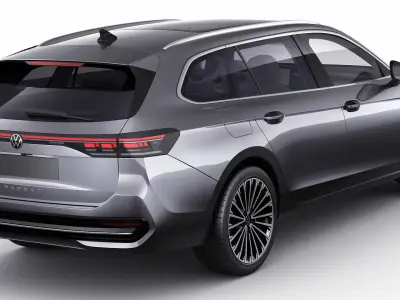 Volkswagen Passat Variant 2024 3D model
