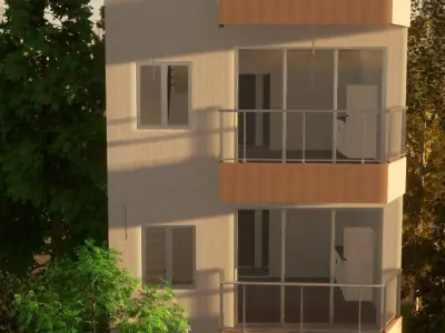 Departments Building 3D model