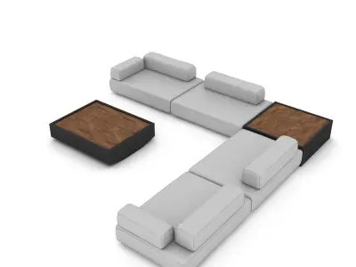 garden door 07 model Low-poly 3D model