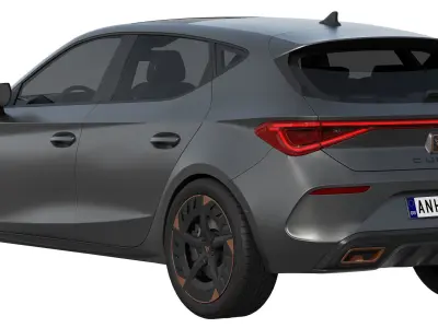 CUPRA Leon 5 door 2021 3D model