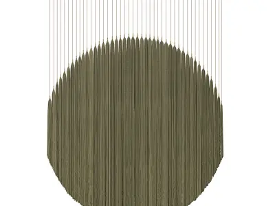 3D Wall Art 009 Macrame 04 3D model