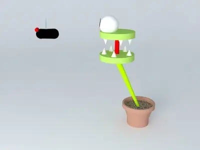 Venus Fly Trap Free 3D model