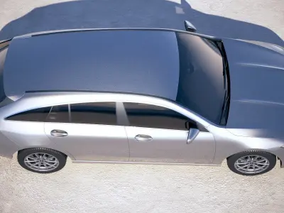 Mercedes-Benz CLA Shooting Brake Basic 2020 3D model