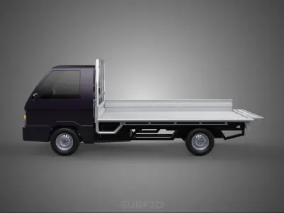 DROP SIDE TAILGATE LOAD BED BODY REAR GATE DOOR PICKUP TRUCK CAR 3D model