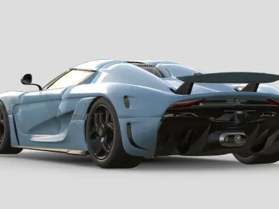 Koenigsegg Regera 3D model