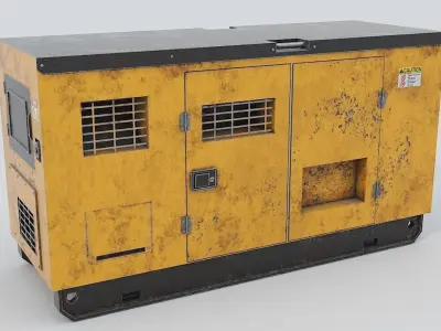 Generator 1 Low-poly 3D model