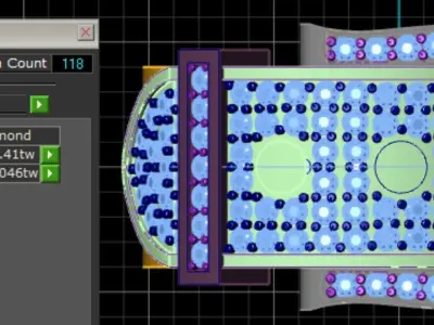 ring Buckle with diamonds  3D print model