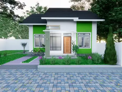 3D HOME GROWING 3D model