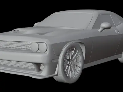 Dodge SRT HellCat 3D model