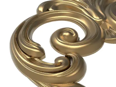  decorative pattern ready for 3D printing 3D model 9