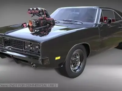 Dodge charger  3D model
