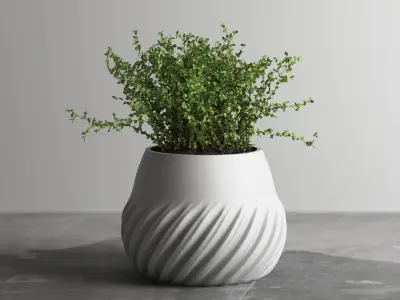 vase 3d print 324 3D print model