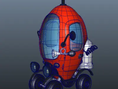 Propeller Car 3D model