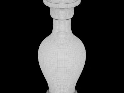 Vase26 vase with galaxy design 3D model
