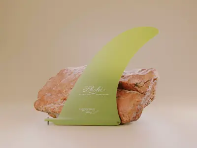 Surfboard Fin 3D model