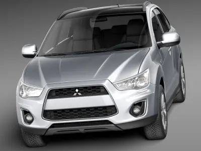 Mitsubishi Outlander sport RVR ASX 2013 3D model