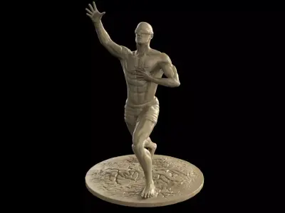 Human Statue 3D print model
